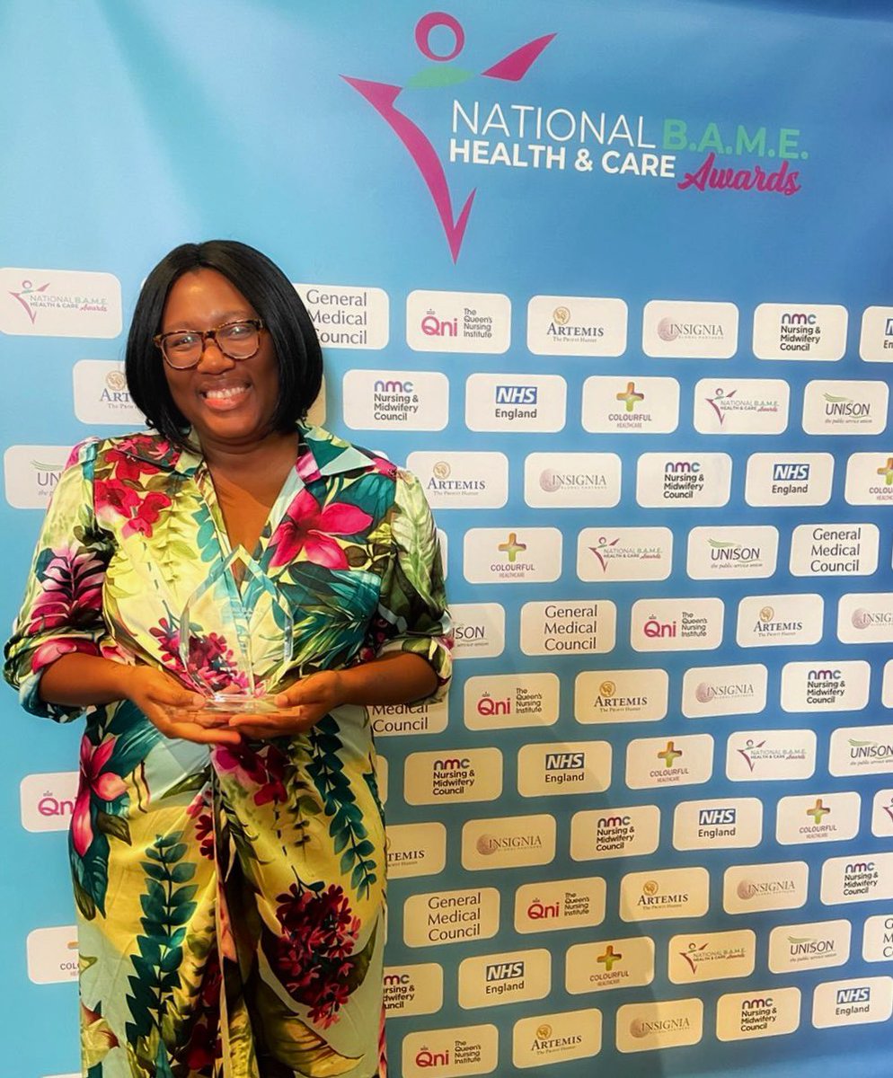 Tipswalo Day (@tipswalod) on Twitter photo Shocked and delighted in equal measure to win Clinician of the Year at <a href="/BAME_HCA/">National Health and Care BAME Awards</a>. Thank you <a href="/kateko_idiegbe/">Kat</a> for the nomination and <a href="/TheDayFamilyCh1/">The Day Family Channel</a> for the endless support Shocked and delighted in equal measure to win Clinician of the Year at <a href="/BAME_HCA/">National Health and Care BAME Awards</a>. Thank you <a href="/kateko_idiegbe/">Kat</a> for the nomination and <a href="/TheDayFamilyCh1/">The Day Family Channel</a> for the endless support