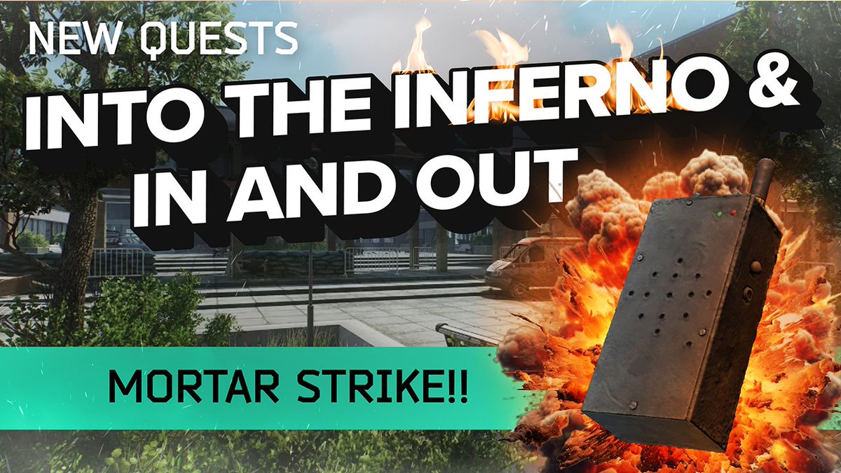 Interested in the new mortar strikes from todays patch and want to see what the first couple of quests are like? I gotchu! Check out my latest vid here >>>> youtube.com/watch?v=baKWcv…
