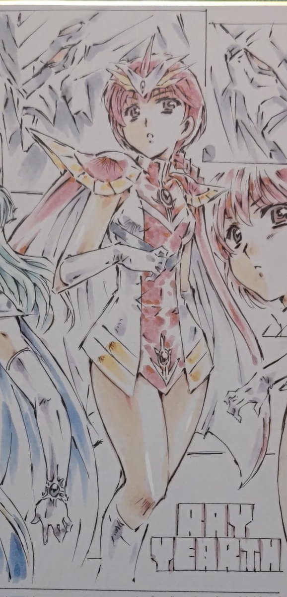 「 写真だとあまりわかりにくいですが、かなり荒いですが、苦手な光さんは、だいぶわか」|門口ナオ コミティア2/19 こ10aなおなおのイラスト