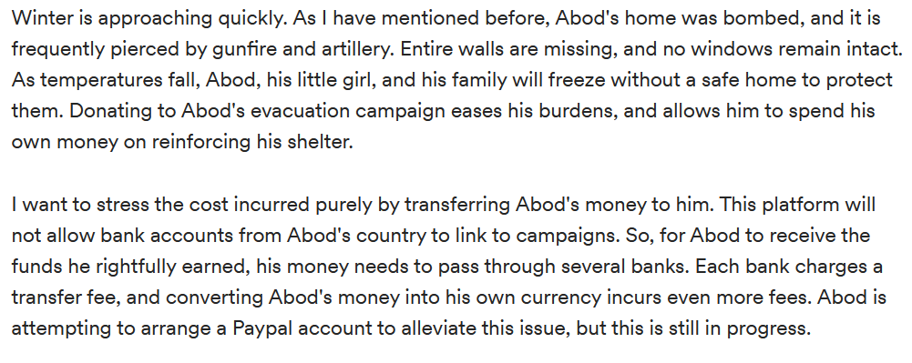 pepperbloom's tweet image. 🚨Abod's campaign has not received a donation in 48 hours!🚨

i painted this sketch of his daughter Leen today, and wrote this update for his campaign. 

if you have a few dollars to spare, could you help Abod and his family evacuate? shares appreciated 💕 gofund.me/8ba4219c