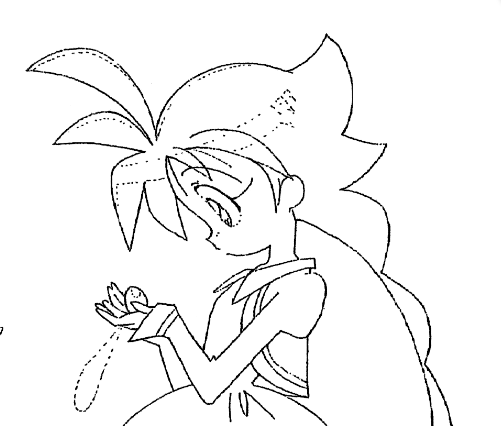 Poly404_'s tweet photo. call me easily impressed but I can't get over how in Princess Tutu they made Duck's hair 100% duck-shaped https://t.co/iOe8DKOD8H