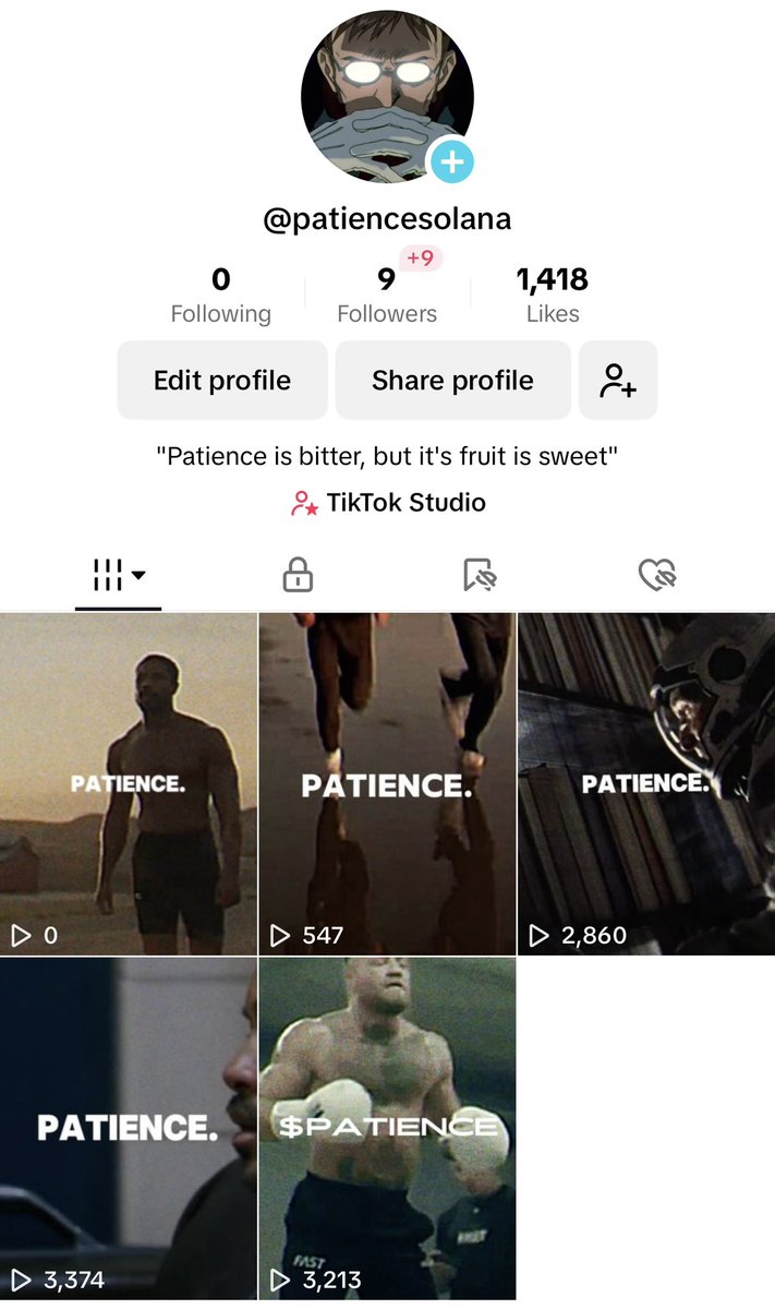 PatienceOnSol's tweet photo. growing more and more everyday.

rome was not built in one day, remember that.

patience.

https://t.co/FBI213AHJv https://t.co/v4WIvB5unO