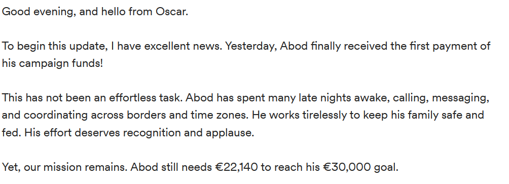pepperbloom's tweet image. 🚨Abod's campaign has not received a donation in 48 hours!🚨

i painted this sketch of his daughter Leen today, and wrote this update for his campaign. 

if you have a few dollars to spare, could you help Abod and his family evacuate? shares appreciated 💕 gofund.me/8ba4219c