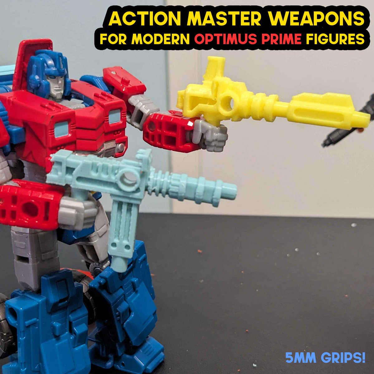 TrentTroop's tweet photo. For the #Transformers fandom, Grimlock decoy-style fig, Forged-to-Fight Ancient Tablet, #5mm #ActionMaster Prime Guns, and Guiding Hand Cyberkeys.
https://t.co/51qWPFIOJQ
#3dprinting #cults3d https://t.co/eFhNijaMy2
