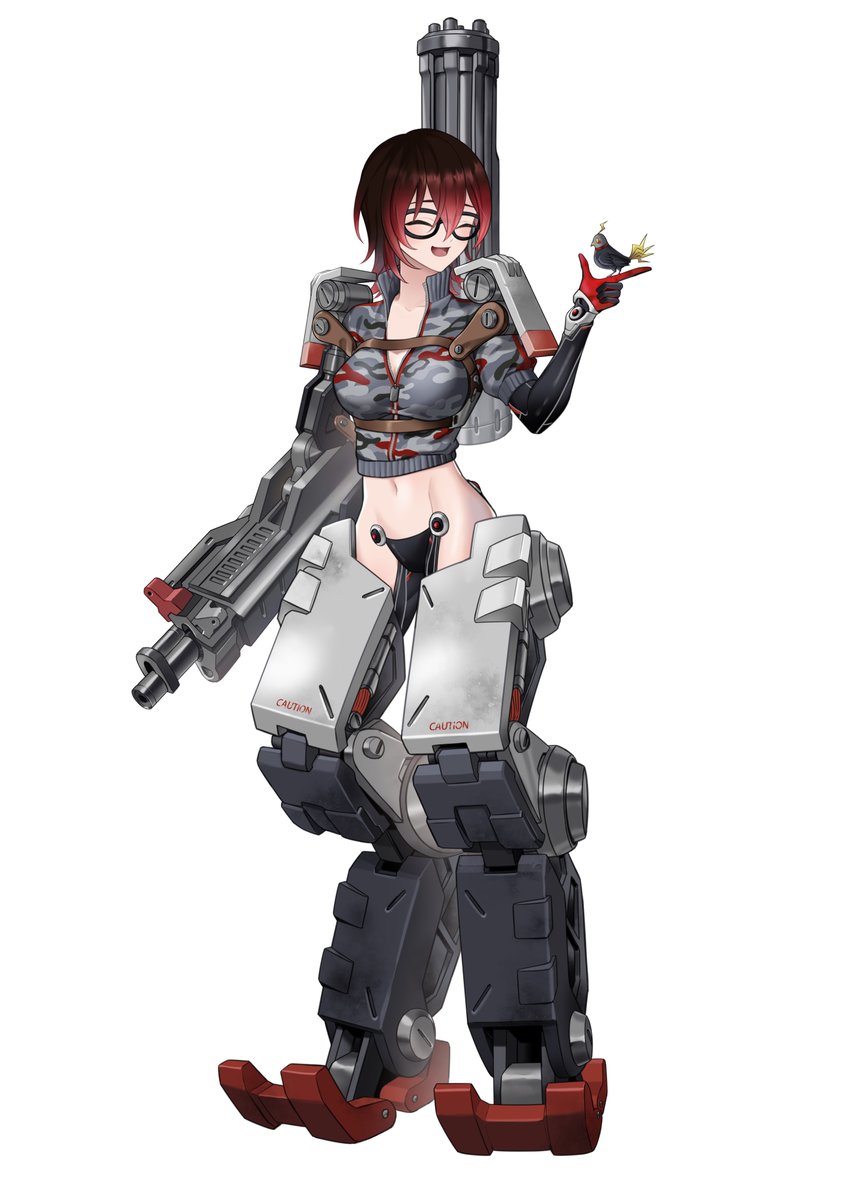 AcidGames4's tweet photo. Hololive x Overwatch commission 28, Roboco-san as Bastion! Art by @lovelessmiko at @NekotamaAnime. #hololive #hololivefanart #Overwatch #HoloWatch #ロボ子Art https://t.co/U3yE4NyiZL