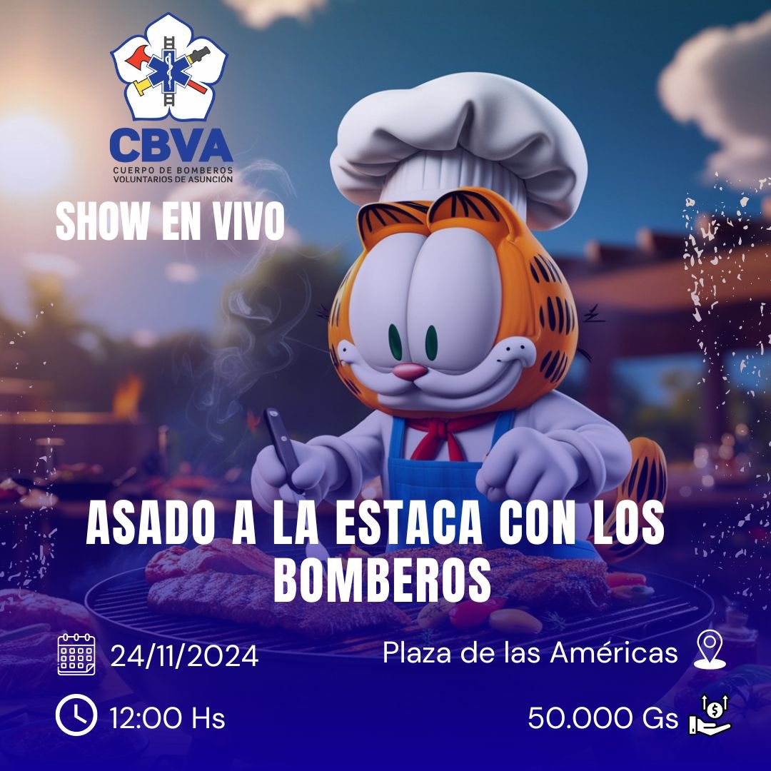 Cuerpo de Bomberos Voluntarios de Asunción tweet media