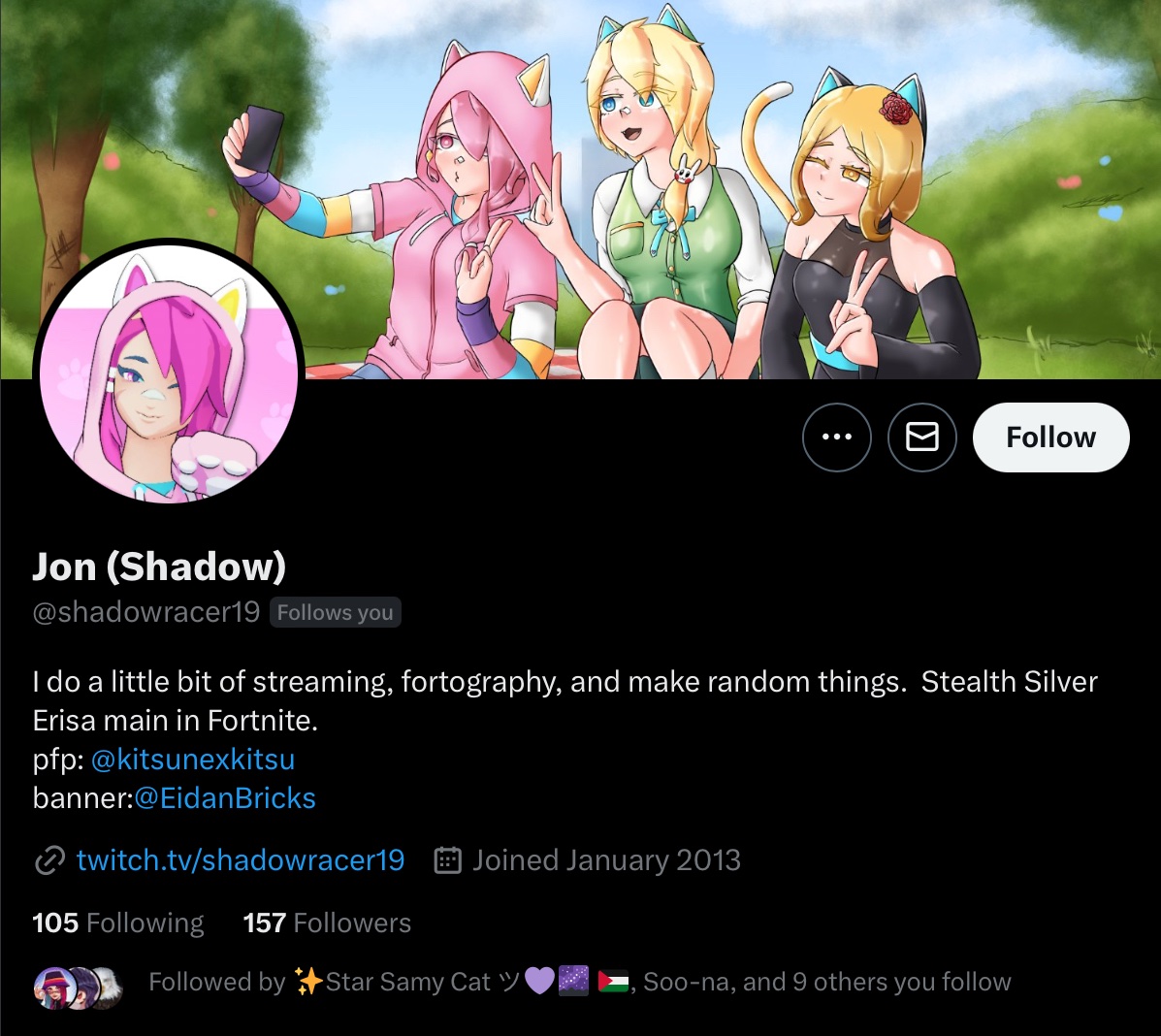 starboymakr's tweet photo. And don’t think that you’re getting away either.

A second (and shorter)🧵. This time on @/shadowracer19 as they have done some shitty stuff as well. https://t.co/F1PMEyDg1N