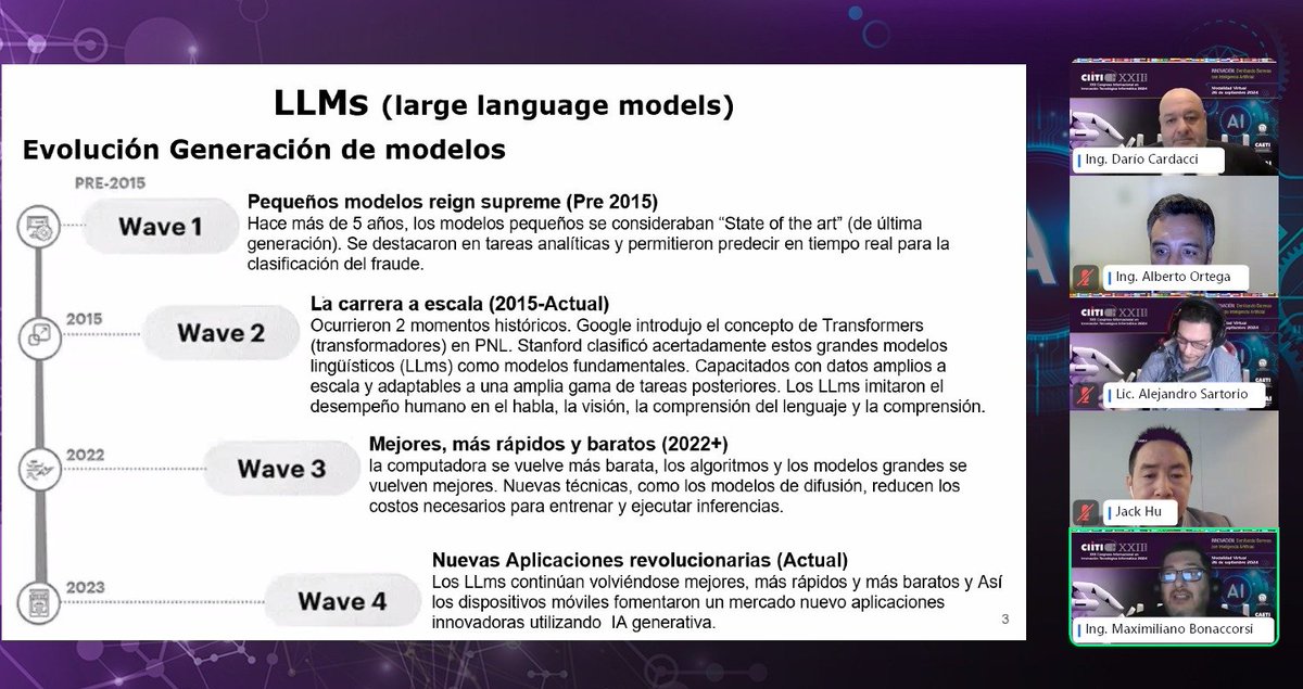 Ing. Maximiliano Bonaccorsi: "Estamos hablando mucho de la parte de la generación de la IA, pero una parte importantísima son los transformadores. Las virtudes de los modelos de IA generativa no son solamente para texto"
#arquitectura #CIITI