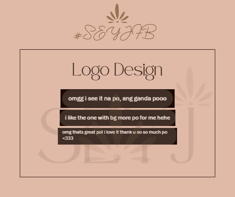 thisisSEYJ's tweet photo. 0042 #SEYJFB

Thank you for availing my service! 😊

🌸 Logo Design acad commission graphic design https://t.co/bHc5Yd1wo0
