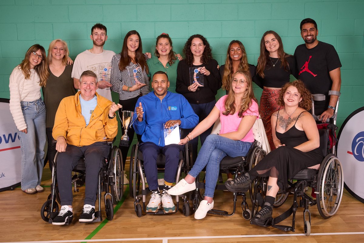 wheelpower's tweet photo. Congratulations to Stanmore for winning the Jean Stone Trophy which is presented to the winning unit at the 2024 Inter Spinal Unit Games.
The Trophy was named in honour of our much loved Trustee Jean Stone who was one of the founders of the Games. https://t.co/QSQChr9nSG
