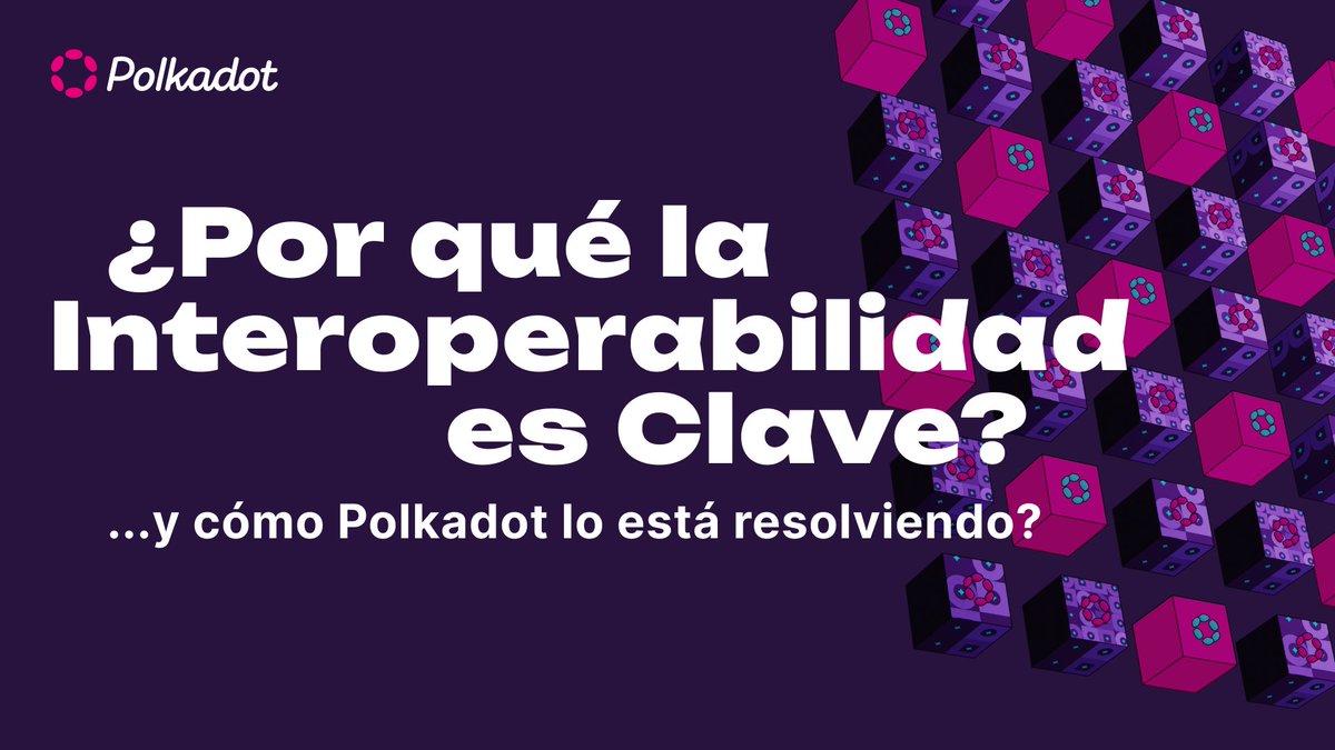 PolkadotEspanol's tweet photo. ¿Cómo sería el futuro si todas las blockchains pudieran comunicarse entre sí? 🤔

Polkadot tiene la respuesta con su innovador sistema de interoperabilidad.

¡Sigue este hilo y entérate cómo!👇

1/10🧵