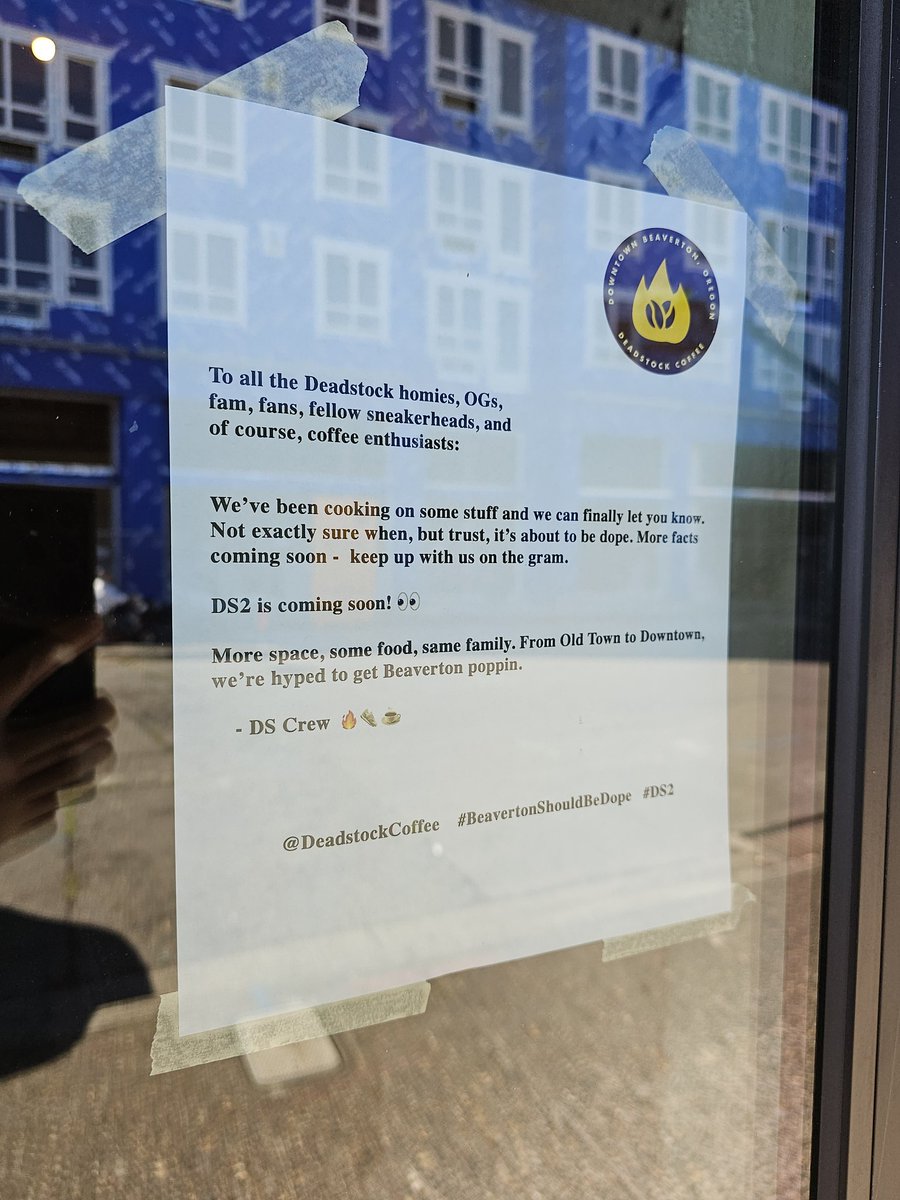 m31dp's tweet photo. Deadstock Coffee taking over See See Motor Coffee spot in Old Town Beaverton 🔥 https://t.co/x3DnG2FFgx
