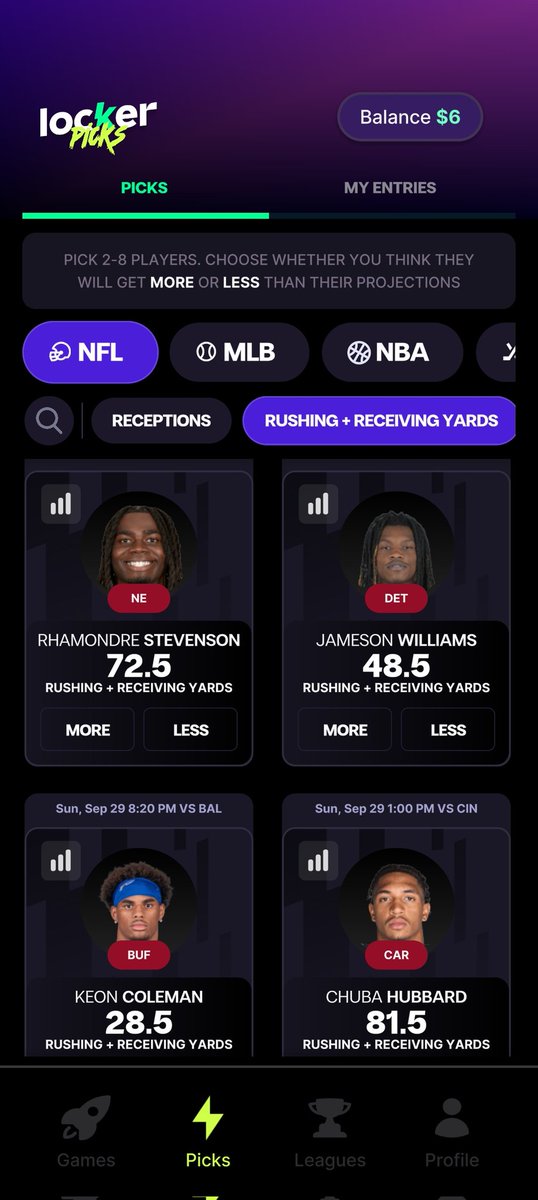 RaiderStoney's tweet photo. What picks are we picking?
Join my Locker Live Fantasy Football League!
League Name: Just Win Baby
Click the link below to download and sign up:
Search for my league name: Just Win Baby. Tap "Join League" and you're all set!
https://t.co/bpxWGQNru6
@PlayLockerLive 
#playlocker https://t.co/niVyi9OBDN