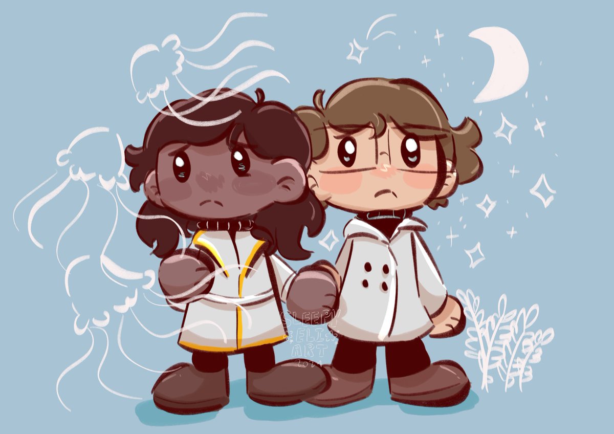 SleepyEliArt's tweet photo. been feeling a lot of feelings about eva and neil since the beach episode

#tothemoongame #rosawatts https://t.co/zXyuUh6bn7