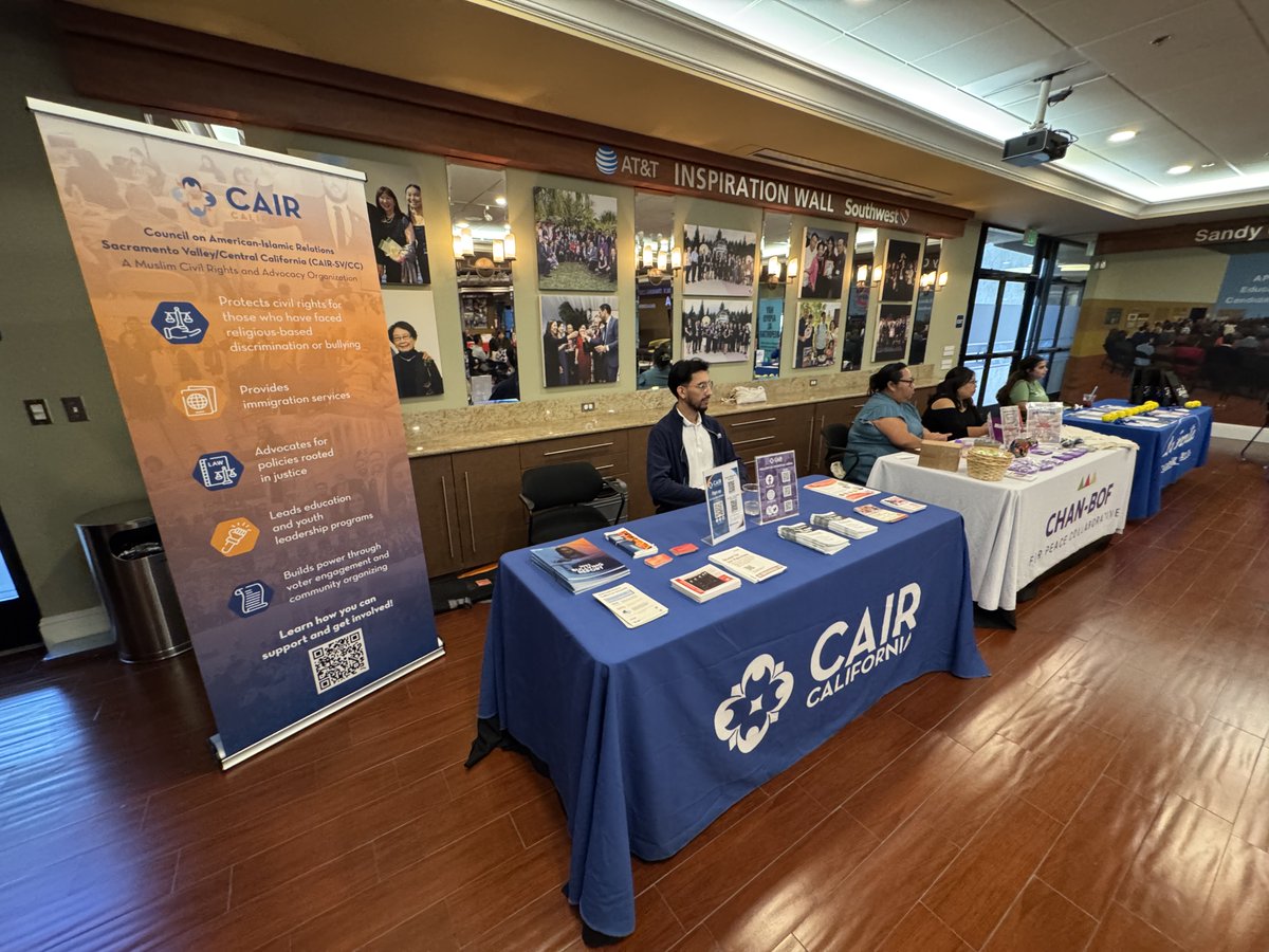 CAIR Sacramento Valley/Central California (@cairsvcc) on Twitter photo Honored to support <a href="/MySisters_House/">My Sister's House</a> at yesterday nightâs impactful âUnited We Rise Against Hateâ event! đ
Big shoutout to all the partner organizations making this possible: <a href="/SacLFCC/">La Familia Counseling Center</a>, <a href="/OaklandLFCD/">Lao Family Community Development</a>, <a href="/calcivilrights/">California Civil Rights Department</a>, <a href="/HelpingVictims/">CalVCB</a>, Hmong Youth and Parents United, and Honored to support <a href="/MySisters_House/">My Sister's House</a> at yesterday nightâs impactful âUnited We Rise Against Hateâ event! đ
Big shoutout to all the partner organizations making this possible: <a href="/SacLFCC/">La Familia Counseling Center</a>, <a href="/OaklandLFCD/">Lao Family Community Development</a>, <a href="/calcivilrights/">California Civil Rights Department</a>, <a href="/HelpingVictims/">CalVCB</a>, Hmong Youth and Parents United, and