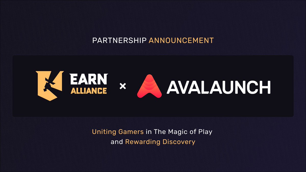 Avalanche_Space's tweet photo. 🤝 @EarnAlliance a largest web3 game aggregator has partnered with @AvalaunchApp
🤝 #Avalaunch is a launchpad on the @Avax platform that helps innovative projects launch with a focus on fair distribution.
💫 Uniting gamers in a lively community, this initiative honors the joy of play and the excitement of rewarding exploration.
🔽VISIT
https://t.co/bKr62uZ7Vk