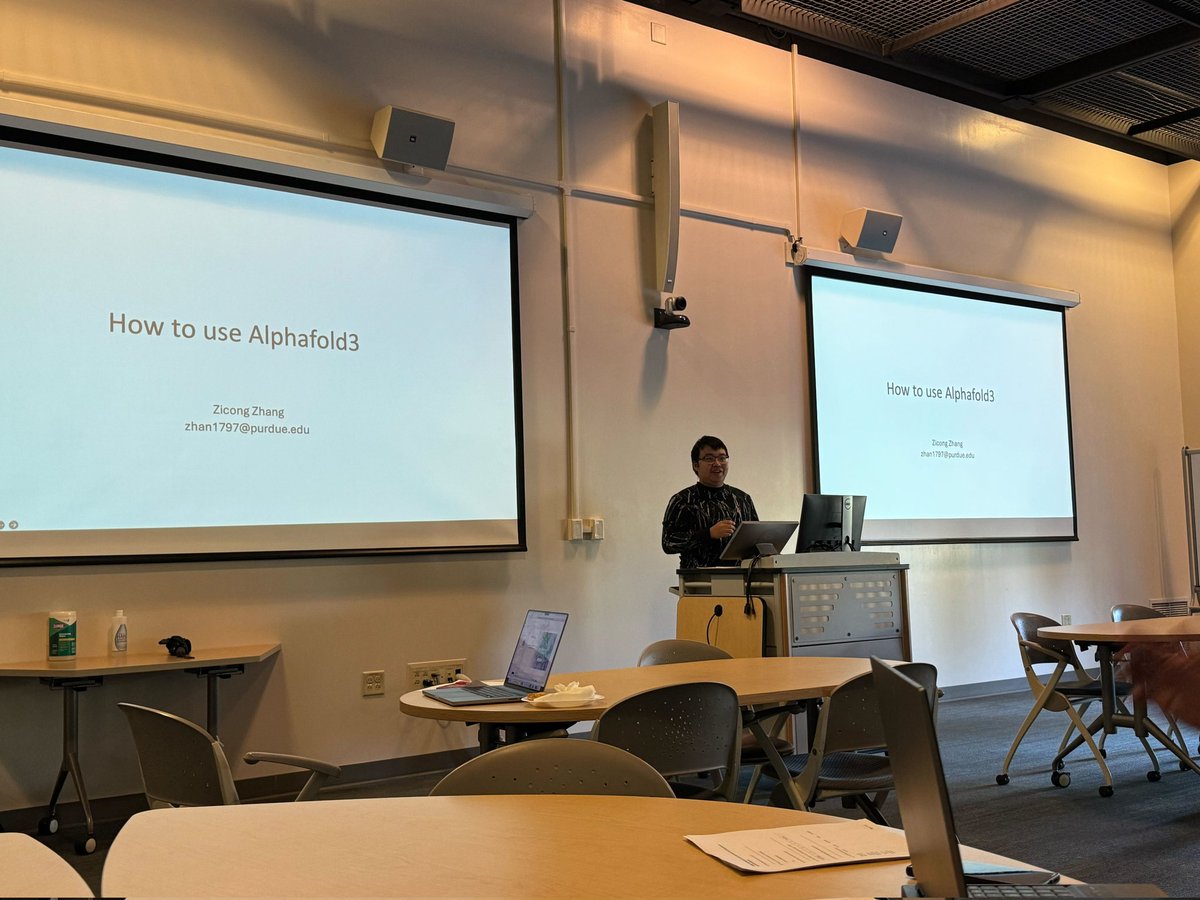 Purdue Structural Biology and Biophysics Club tweet media