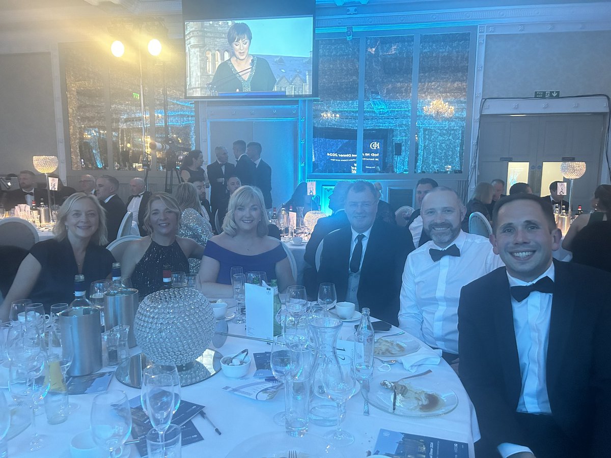 celinemcs's tweet photo. Many thanks to @JoMcGinley for wonderful night @IoDNI dinner - especially proud to hear the significant role of the vol/comm celebrated  with the @CFNIreland inspiring growth fund #voiceofthesector #partnership https://t.co/2IfhWKkbso