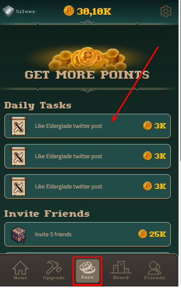 eliseofbustos's tweet image. 🏆 ¡Tareas sociales!

🔹 Sigue a @Elderglade en Twitter
🔹Únete a su grupo de Telegram
🔹Comparte publicaciones y gana recompensas extras
#Misiones #SocialMedia #FarmTokens