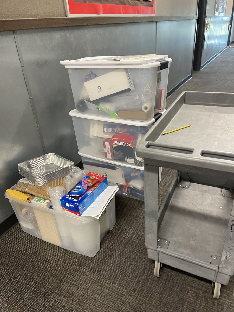 dr_hcroissant's tweet photo. When the science gets tough, the tough gets going. These amazing 5th grade science teachers worked together to prepare their materials for hands on lessons with students to make learning real. #cardinalcollective @melissaisd https://t.co/qcFzHK5W0X