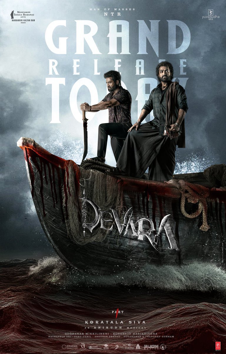 ursniresh's tweet photo. #Devara from today!

#DevaraJatharaBegins https://t.co/hb2TMUbsF0