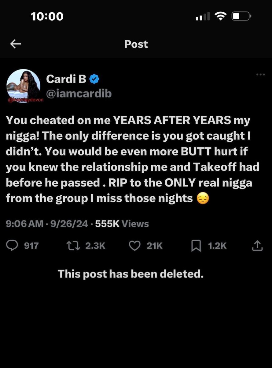 itzmefaie's tweet photo. @iamcardib this gotta be fake 😭😭😭 @OffsetYRN @1YoungTakeoff https://t.co/UJ44SWWCcw