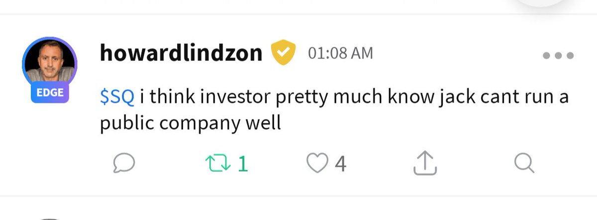 Ricky82902851's tweet photo. $SQ @jack @Stocktwits 
This the reason the stock price so low https://t.co/UIE7XjYDGe