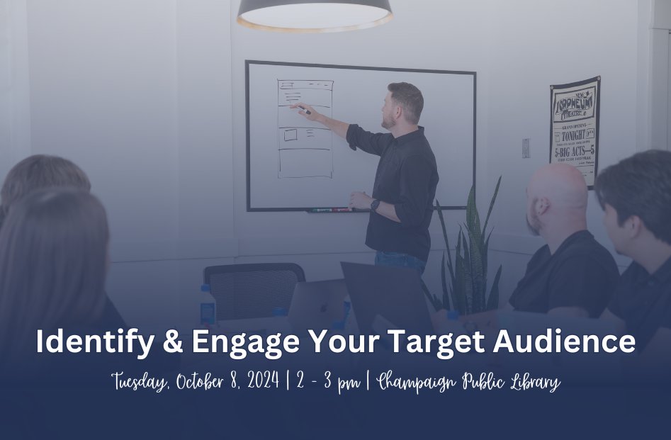 Join us for the Workshop: Identify &amp; Engage Your Target Audience on October 8. Attendees will learn how to identify their target audience, understand the audience's needs and preferences, and tailor marketing strategies to reach them effectively: cusbdc.org/event/workshop…