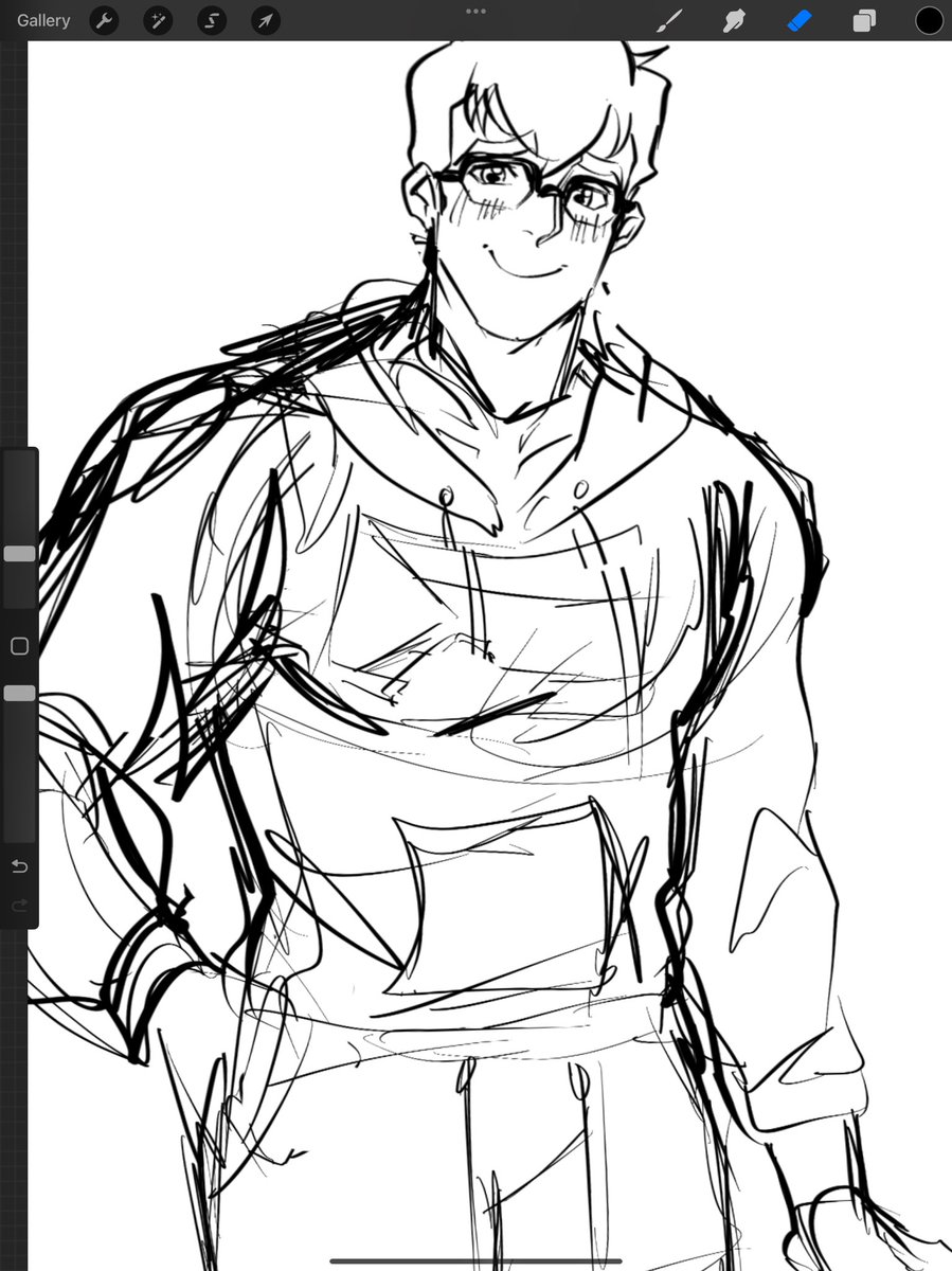 TheSupermanKent's tweet photo. //🦸🏻‍♂️

Lunch Sketches! Outlines and such. 

Alllll MAWS https://t.co/MJEIO04HeT