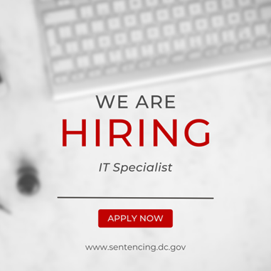 #hiringalert The D.C. Sentencing Commission is seeking  an IT Specialist who is passionate about using technology to support justice and the Commission’s mission, click the link to learn more and apply scdc.dc.gov/release/it-spe…