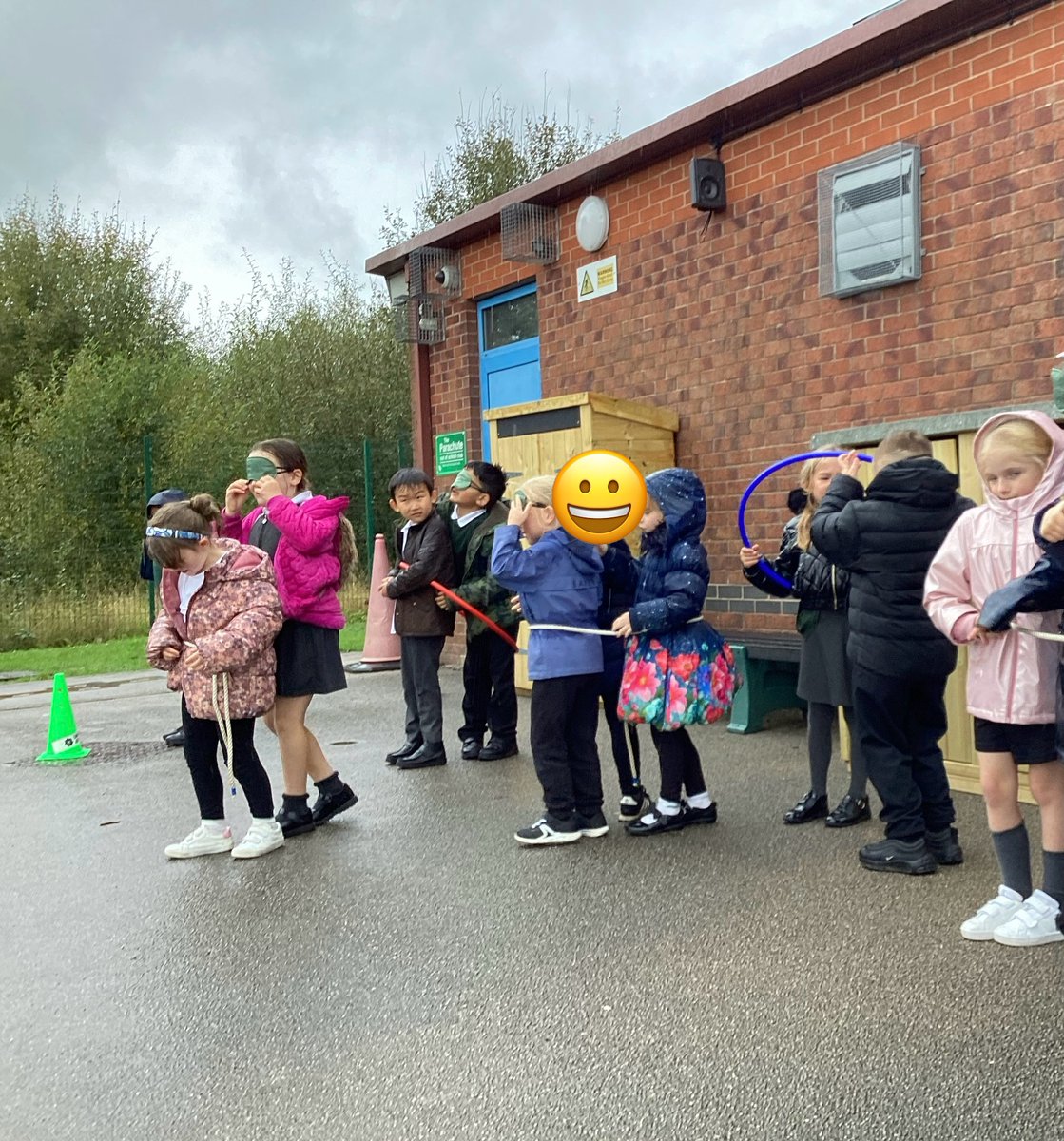 gates_owls's tweet photo. We started our next @CommandoJoes mission in the pouring rain today! We showed superb resilience, just like Arthur Wharton when sprinting! There were some tricky obstacles along the way! #TheGatesCommandos https://t.co/CsH0Ltj7p5