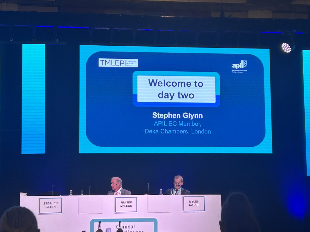 Great day <a href="/APIL/">APIL</a> clinical negligence  conference #APILCN24 @RedkiteLaw <a href="/LowriBourne/">Lowww</a>