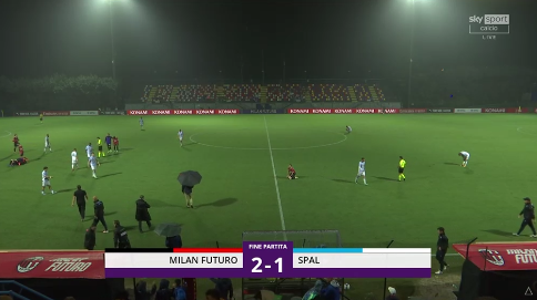 AyobBig's tweet photo. نهاية المباراة
ميلان فيتورو 2-1 سبال
اول فوز لفريق بونيرا في الدوري #SeriaC
#MilanSpal https://t.co/QvtAEQOSE2