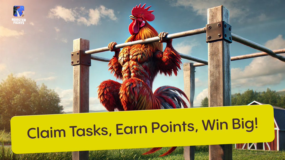 rooster_fights's tweet photo. 🐔🎉 Get Ready to React and Earn! 🚀

Exciting news, Fighters! Our Engage activity is LIVE! You can now claim social tasks through our dedicated bot and earn valuable points for your efforts.

❓ How It Works:

💌 Claim Tasks: Use the bot to grab social tasks and start earning points right away. It’s easier than getting a rooster to crow at dawn!

🤑 Earn Rewards: At the end of the month, your accumulated points will be exchanged for awesome rewards! The more you earn, the fancier your feathers will be!

🔗 Join the Action: 📱 Discord (https://t.co/4F3hYOmYDY)

So, don’t just wing it — dive into the fun and start claiming those tasks today! Remember, the early bird gets the worm... or in this case, the rewards! 🏆