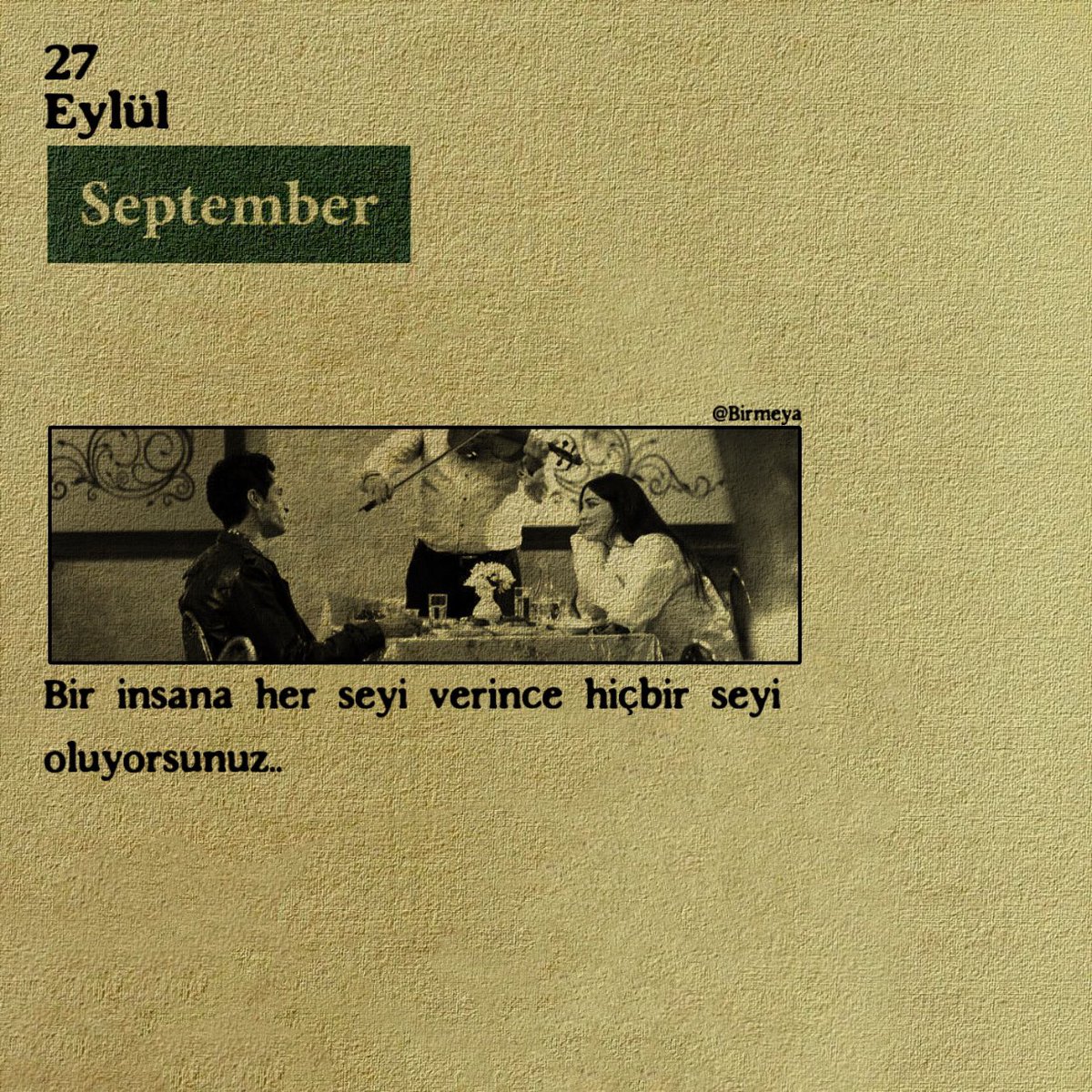27 Eylül.