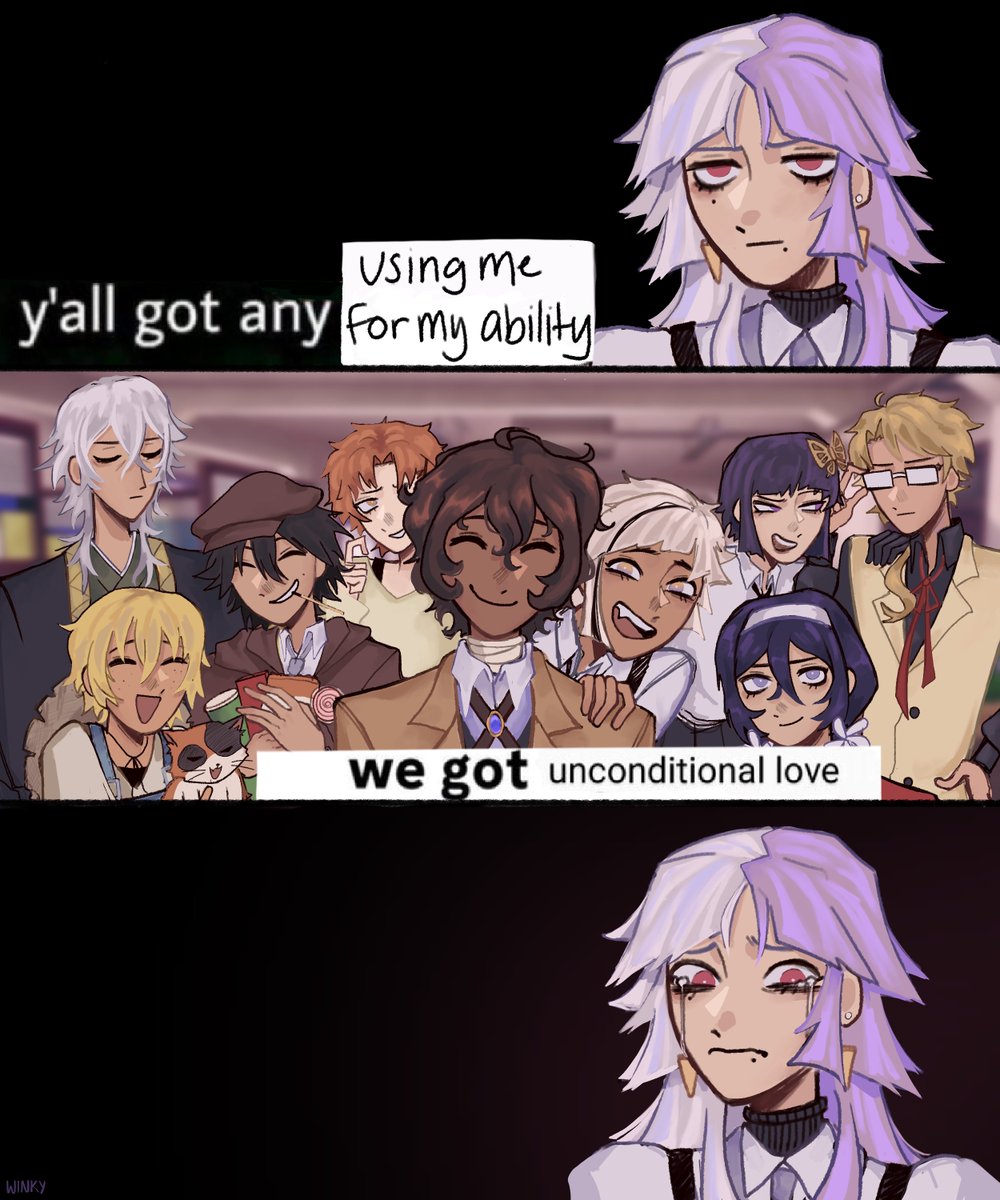 ueueeueuueueueeueueuueeu
#bungostraydogs #bsd #sigzai