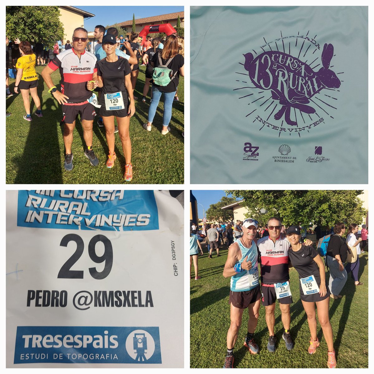 Hoy hemos corrido entre viñas. Con <a href="/mpilarvidal/">Maria del Pilar</a> , ha sido mis ojos en la carrera, una autentica gozada como socia en las carreras, <a href="/DrinkingRunners/">🏃🏼‍♀️DrinkingRunners 🏃🏻‍♂️💎</a>  <a href="/ReyLoborebelion/">La rebelión del rey Lobo</a> .los kilometros van para <a href="/KMSxELA/">KMSxELA</a> .