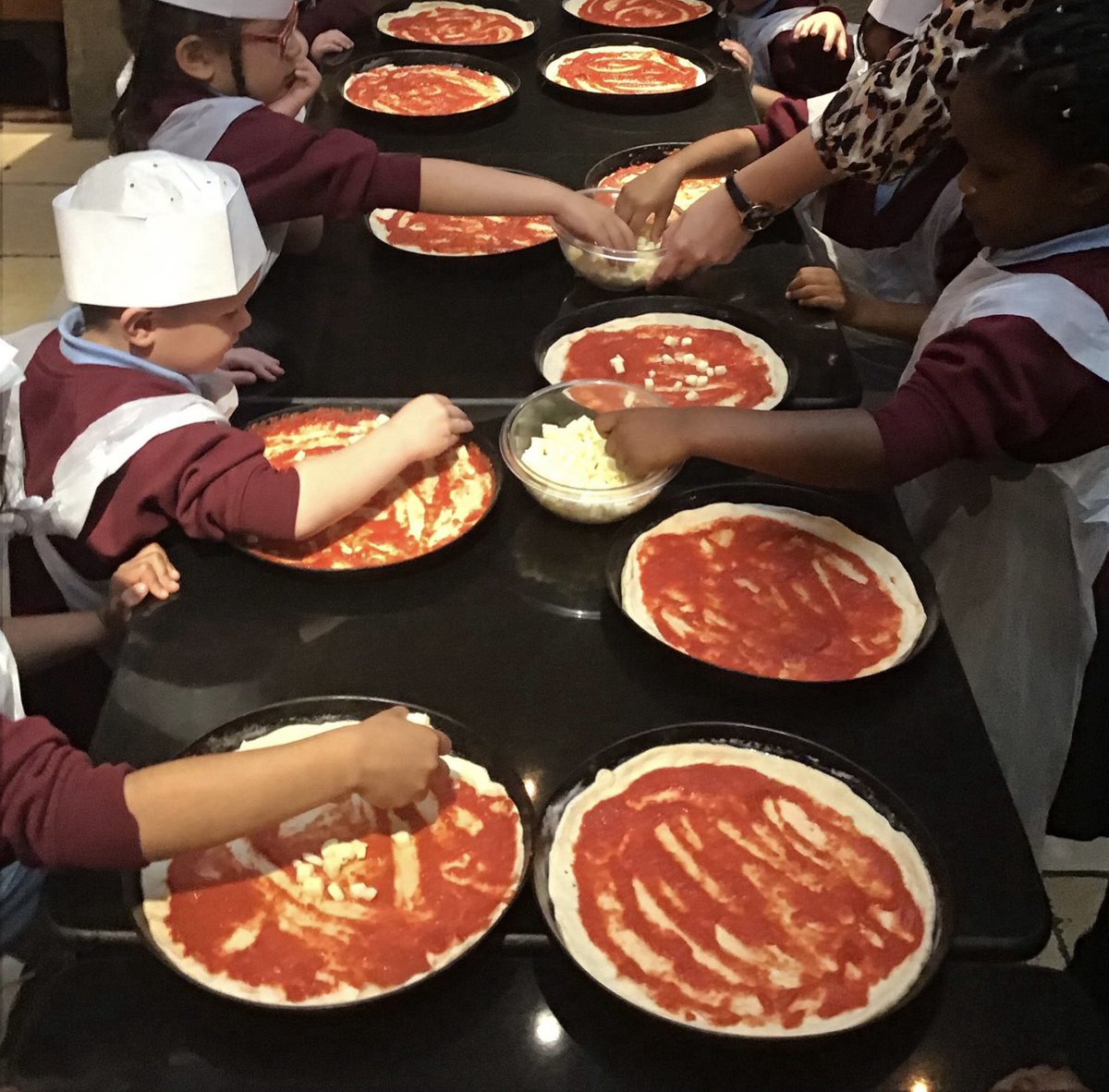 @EYFSchurch_prim (@eyfschurch) on Twitter photo Reception have had the best first trip today learning how to make their own pizza <a href="/PizzaExpress/">PizzaExpress</a> in Ilkley. The team were absolutely incredible and provided us with a 5* experience 🤩 <a href="/church_prim/">Academy St James</a> <a href="/50TTDBradford/">50 Things Bradford</a> Reception have had the best first trip today learning how to make their own pizza <a href="/PizzaExpress/">PizzaExpress</a> in Ilkley. The team were absolutely incredible and provided us with a 5* experience 🤩 <a href="/church_prim/">Academy St James</a> <a href="/50TTDBradford/">50 Things Bradford</a>