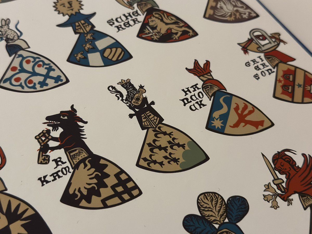 easygenie's tweet photo. Day 3 of #ICGHS in Boston hosted by @AncestorExperts
Learned a LOT about heraldry, both traditional and modern and subgenres such as civic heraldry.
Met many genealogists and had some sales, too. https://t.co/ePhZK7xmS0