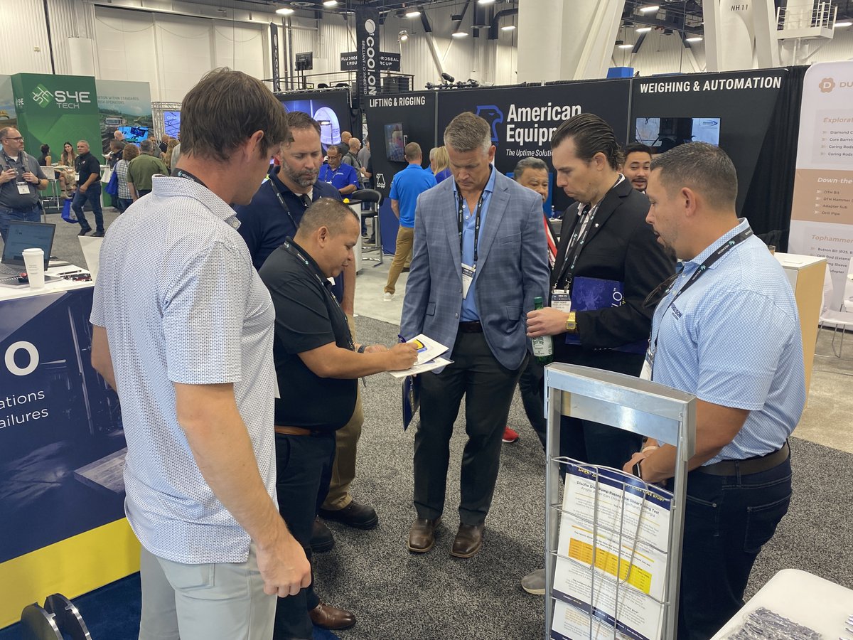 discflopumps's tweet image. Busy morning here at Booth 2646! 🚨 It’s the LAST DAY of #MINExpo2024 &amp;amp; we’re going strong in North Hall. Our live demos have been a hit &amp;amp; you still have time to catch the final one today at 2 PM! ⏰ Don’t miss this chance! #MiningInnovation #PumpTech #DiscfloPumps @MINExpoIntl