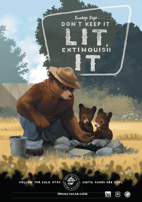 FS_MBRTB's tweet image. For 80 years, America's iconic Bear has been educating us on wildfire safety!  Check out our facebook.com/FSMBRTB for more facts and a cool video celebrating Smokey Bear!
This concludes our weekly #firepreventionfridays and #WOWW posting until next spring!