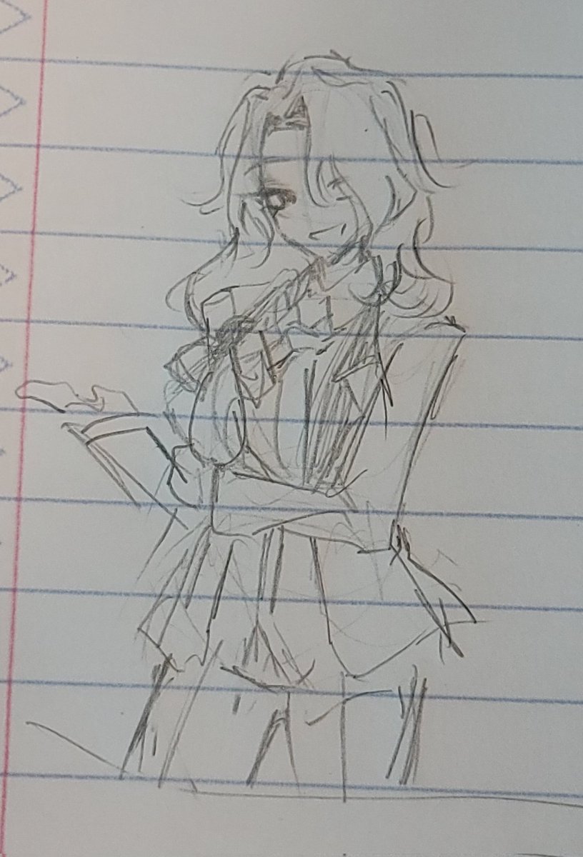 DakiMauve's tweet photo. I made more genderbent Felix doodles.

Cause, man, I hate my American Government class. https://t.co/rlLQplayt6