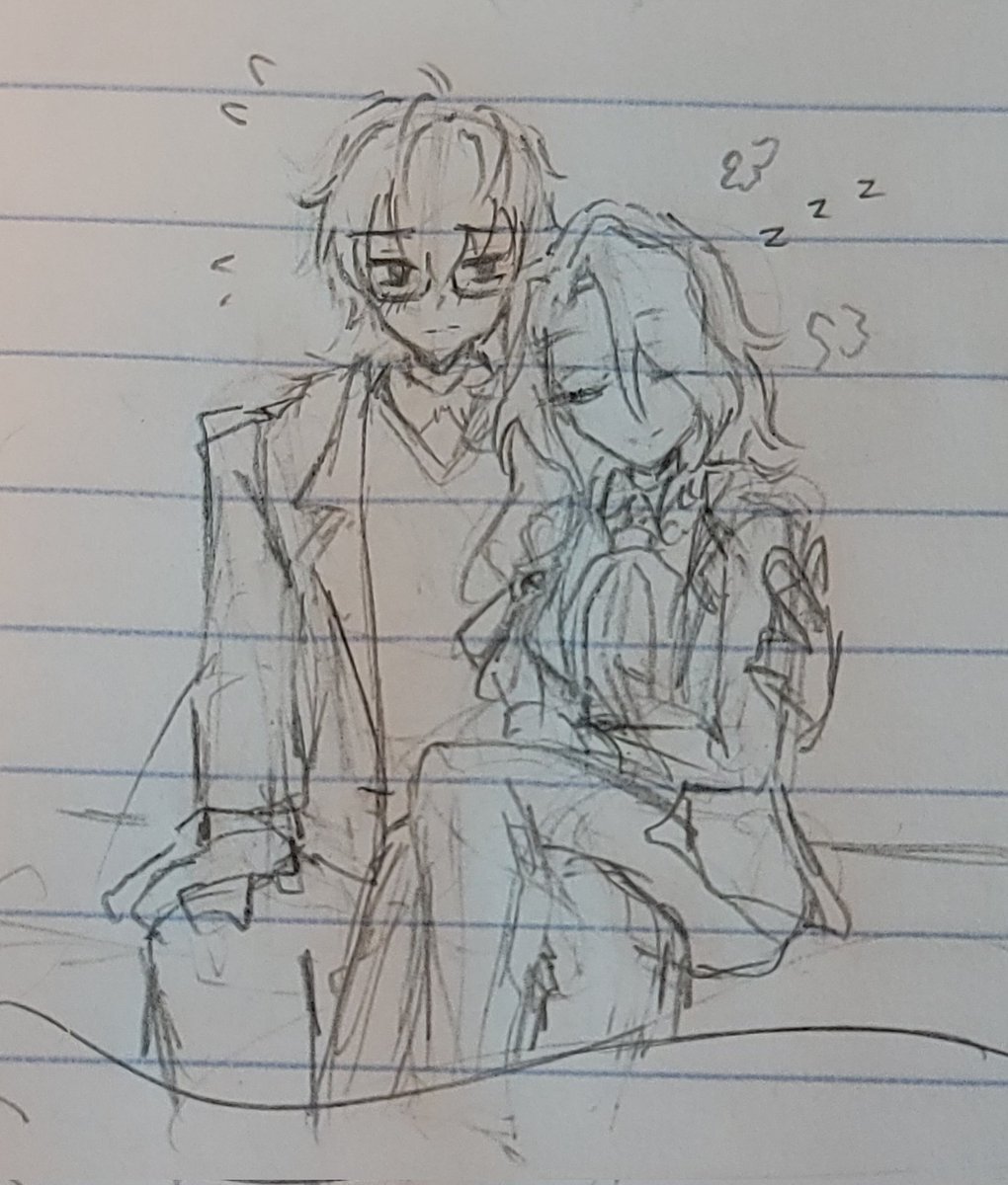 DakiMauve's tweet photo. I made more genderbent Felix doodles.

Cause, man, I hate my American Government class. https://t.co/rlLQplayt6