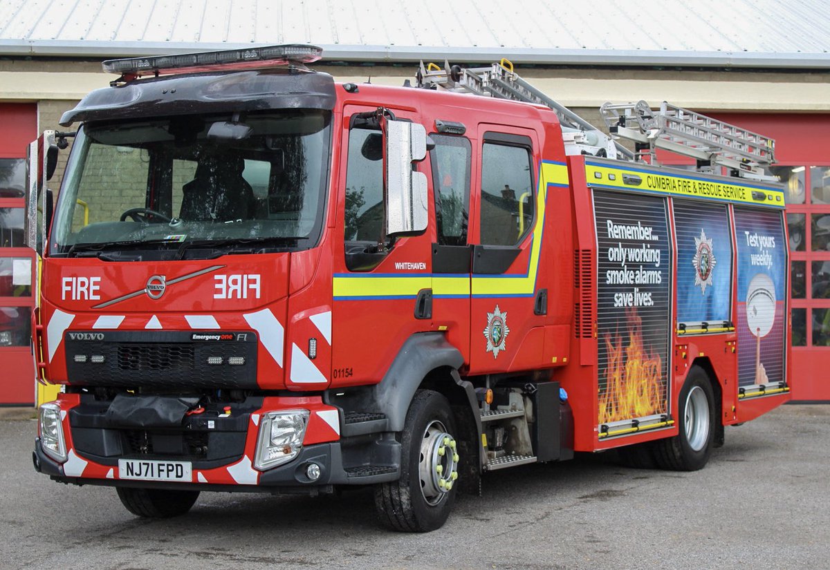 British Emergency Vehicles (@britishev) on Twitter photo Another trip south of the of the border to <a href="/CumbriaFire/">Cumbria Fire & Rescue Service</a> with <a href="/FBSEvents63/">Fire Brigade Society</a>, the first station we went to was <a href="/FireWhitehaven/">WhitehavenFire</a>, here they have 2 appliances <a href="/ScaniaUK/">Scania UK</a> is there wholetime crews appliance and the <a href="/VolvoTrucksUK/">Volvo Trucks UK</a> is the retained crews appliance Another trip south of the of the border to <a href="/CumbriaFire/">Cumbria Fire & Rescue Service</a> with <a href="/FBSEvents63/">Fire Brigade Society</a>, the first station we went to was <a href="/FireWhitehaven/">WhitehavenFire</a>, here they have 2 appliances <a href="/ScaniaUK/">Scania UK</a> is there wholetime crews appliance and the <a href="/VolvoTrucksUK/">Volvo Trucks UK</a> is the retained crews appliance