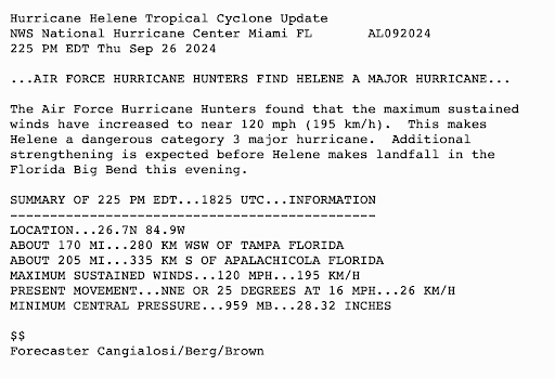 National Hurricane Center tweet media