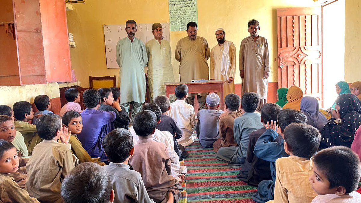 Unbeatable Bizenjo 🇵🇰 (@lovebizenjo143) on Twitter photo #Awaran
Education Revival in Awaran!
DC Awaran, Engineer Ayesha Zehri vows to continue CM <a href="/PakSarfrazbugti/">Sarfraz Bugti</a> 's mission to restore all closed schools across the district.
✔️ After 12 years, Government Boys Primary School in Jhao Ghareeb Abad reopens.
✔️ Books, teachers, and hope #Awaran
Education Revival in Awaran!
DC Awaran, Engineer Ayesha Zehri vows to continue CM <a href="/PakSarfrazbugti/">Sarfraz Bugti</a> 's mission to restore all closed schools across the district.
✔️ After 12 years, Government Boys Primary School in Jhao Ghareeb Abad reopens.
✔️ Books, teachers, and hope