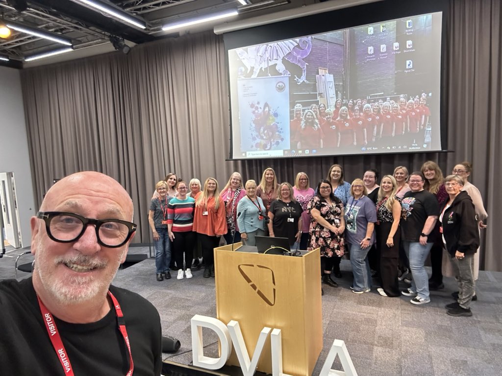 malpope's tweet photo. Lovely to spend an evening with the DVLA Charity Choir as they prepare for their annual concert on 11th Oct and a rather special project too  👀 https://t.co/DXaXrnQucX