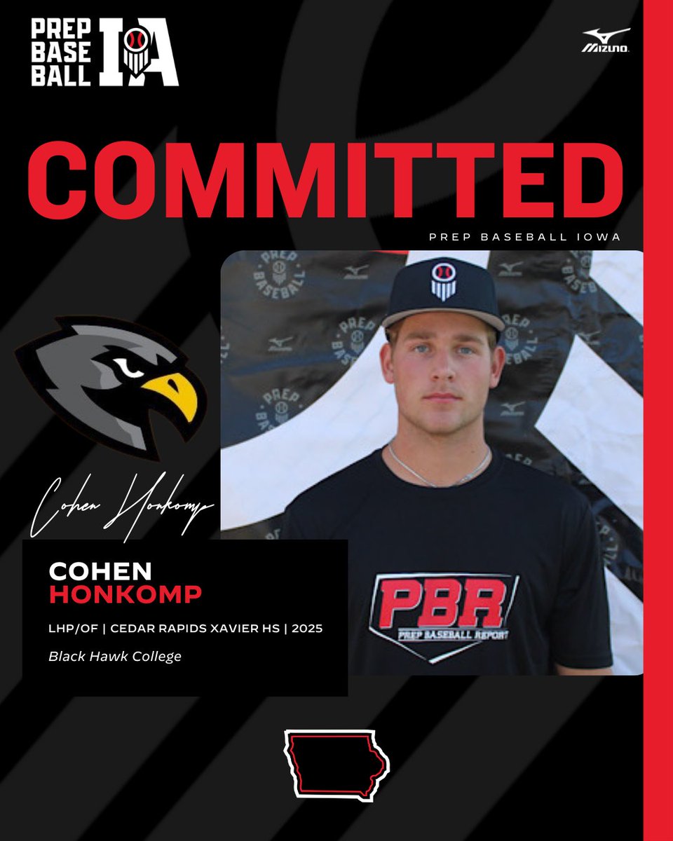 Prep Baseball Iowa (@prepbaseballia) on Twitter photo ๐๐๐จ๐ฆ๐ฆ๐ข๐ญ๐ฆ๐๐ง๐ญ ๐๐๐ญ๐๐ก๐
Cohen Honkomp (2025, LHP/OF, <a href="/CRXBaseball/">Xavier Baseball</a>) commits to Black Hawk College.
๐ค loom.ly/Bij5XH0
<a href="/cohen_honkomp/">Cohen Honkomp</a> โ๏ธ <a href="/BHCBaseball/">Black Hawk College Baseball</a> ๐๐๐จ๐ฆ๐ฆ๐ข๐ญ๐ฆ๐๐ง๐ญ ๐๐๐ญ๐๐ก๐
Cohen Honkomp (2025, LHP/OF, <a href="/CRXBaseball/">Xavier Baseball</a>) commits to Black Hawk College.
๐ค loom.ly/Bij5XH0
<a href="/cohen_honkomp/">Cohen Honkomp</a> โ๏ธ <a href="/BHCBaseball/">Black Hawk College Baseball</a>