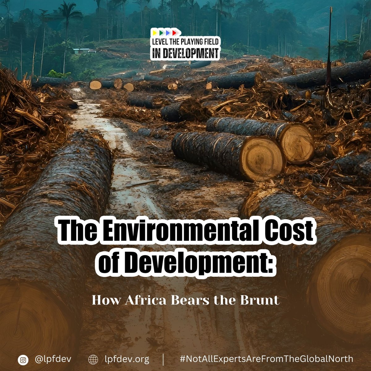 <a href="/KevMofokeng/">Buti Blessed</a> discusses the disproportionate environmental cost of economic development in Africa, asking the question why should the least responsible for environmental harm suffer the most?

Full article here-->>lpfdev.wordpress.com/2024/09/26/the…