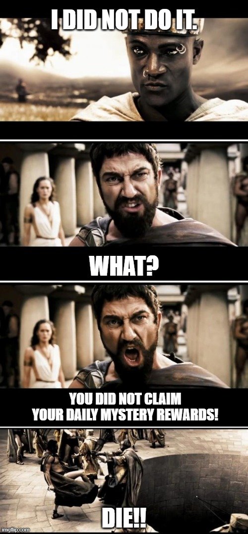 TALEforMALAYSIA's tweet photo. 😱 When you forget to claim your daily Mystery Rewards on the #EUFT website...

Cue dramatic music 🎶

Me: "WHAT HAVE I DONE?!" 😭

Don’t let this be you! Log in and claim those rewards before it’s too late! 🎁🚀 #PlayToEarn #NFTGaming #Web3 #Xai https://t.co/Uit7oFr6Nj